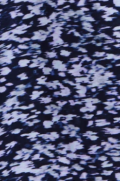 Abstract Printed Elasticated Waist Dress