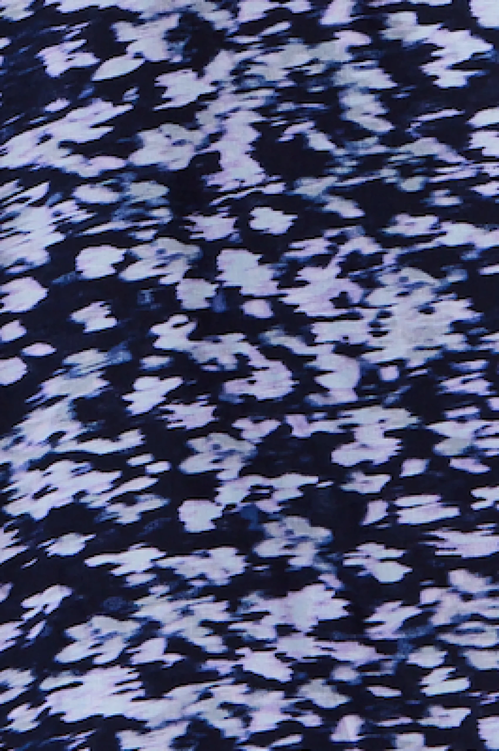 Abstract Printed Elasticated Waist Dress