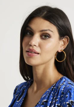 Liquorish Gold Hoop Earrings