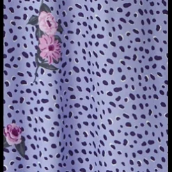 Purple Floral Off Shoulder Maxi Dress