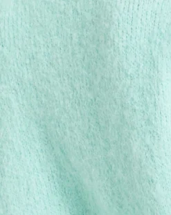 Women's Cardigan in Turquoise, Floral Pattern, Short Sleeves, Button Down Style - Liquorish
