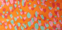 Women's Halterneck Orange Crop Top - Open Back, Regular Fit, Summer Style, Co-ord Set, Sold Separately.