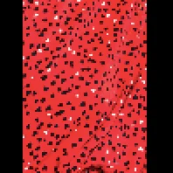 Women’s Heart Print Shirt with Long Sleeves, Tie Waist, Shirt Collar, Regular Fit, Button Up Front