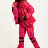 Women's Jacket in Pink Zebra Print with Thumbhole Cuffs and Adjustable Toggle Collar - Liquorish