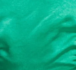 Women's Jumpsuit in Green - One Shoulder with Fur Detail, Ruched Bodice, Slim Fit, by Liquorish