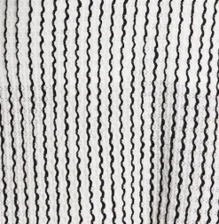 Women's Maxi Dress in Black & White with Spaghetti Straps and Bodycon Fit - Liquorish