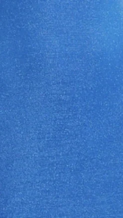 Women's Maxi Dress in Shimmering Blue Lurex with One Shoulder Design and Long Slit - Liquorish