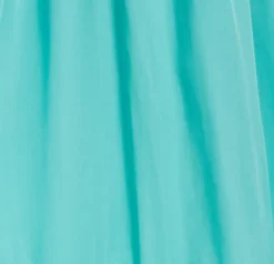Women's Maxi Dress in Striking Green with Frill Short Sleeves and V-Neck Design - Liquorish