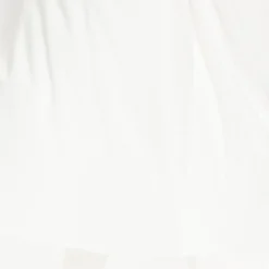 Women's Maxi Dress with Leaf Detail and Tie Waist in Off White - Stylish and Comfortable by Liquorish