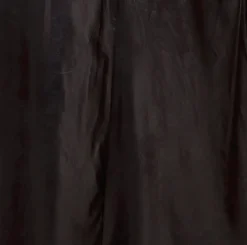 Women's Midi Dress in Black with 3/4 Balloon Sleeves and Tie Waist - Liquorish