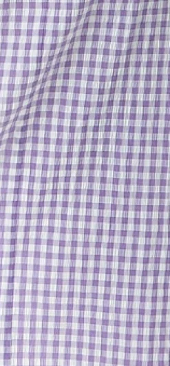 Women's Midi Dress in Lilac and White with Short Sleeves and Cut Out Front - Liquorish