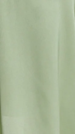 Women's Midi Wrap Dress in Sage Green with Short Puff Sleeves - Elegant Style and Comfort by Liquorish