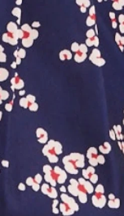 Women's Mini Dress in Navy with Long Sleeves, Twisted Front Detail and Collar - Liquorish