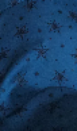 Women's Mini Dress in Petrol Blue with Long Sleeves, Black Star and Polka Dot Print Wrap Style by Liquorish