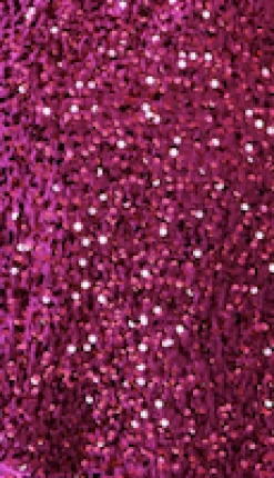 Women's Mini Dress in Pink Sequin Velvet with Long Sleeves - Elegant Wrap Style by Liquorish